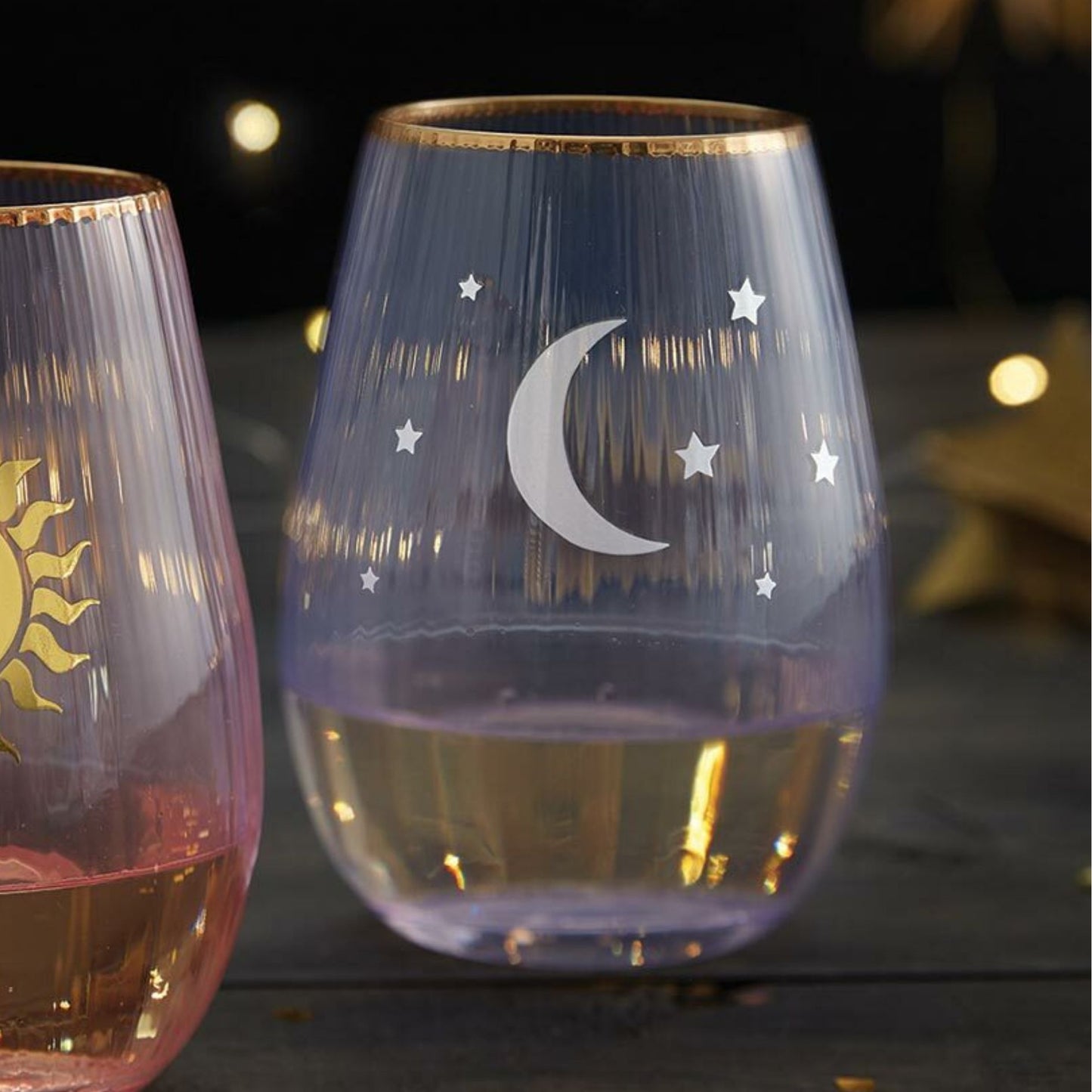 Moon and Stars Beveled — Bulk Lot of 16 (Gifting, Events & Resale)-Slant-The Bullish Store