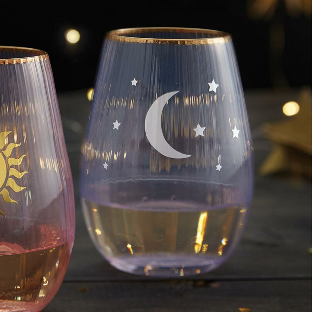 Moon and Stars Beveled — Bulk Lot of 16 (Gifting, Events & Resale)-Slant-The Bullish Store