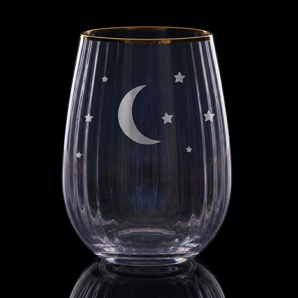 Moon and Stars Beveled — Bulk Lot of 16 (Gifting, Events & Resale)-Slant-The Bullish Store