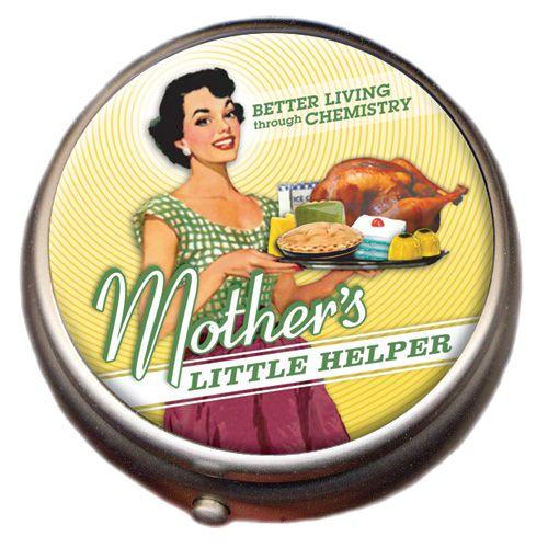 Mother's Helper Pill Box | Two Compartments Pill Organizer