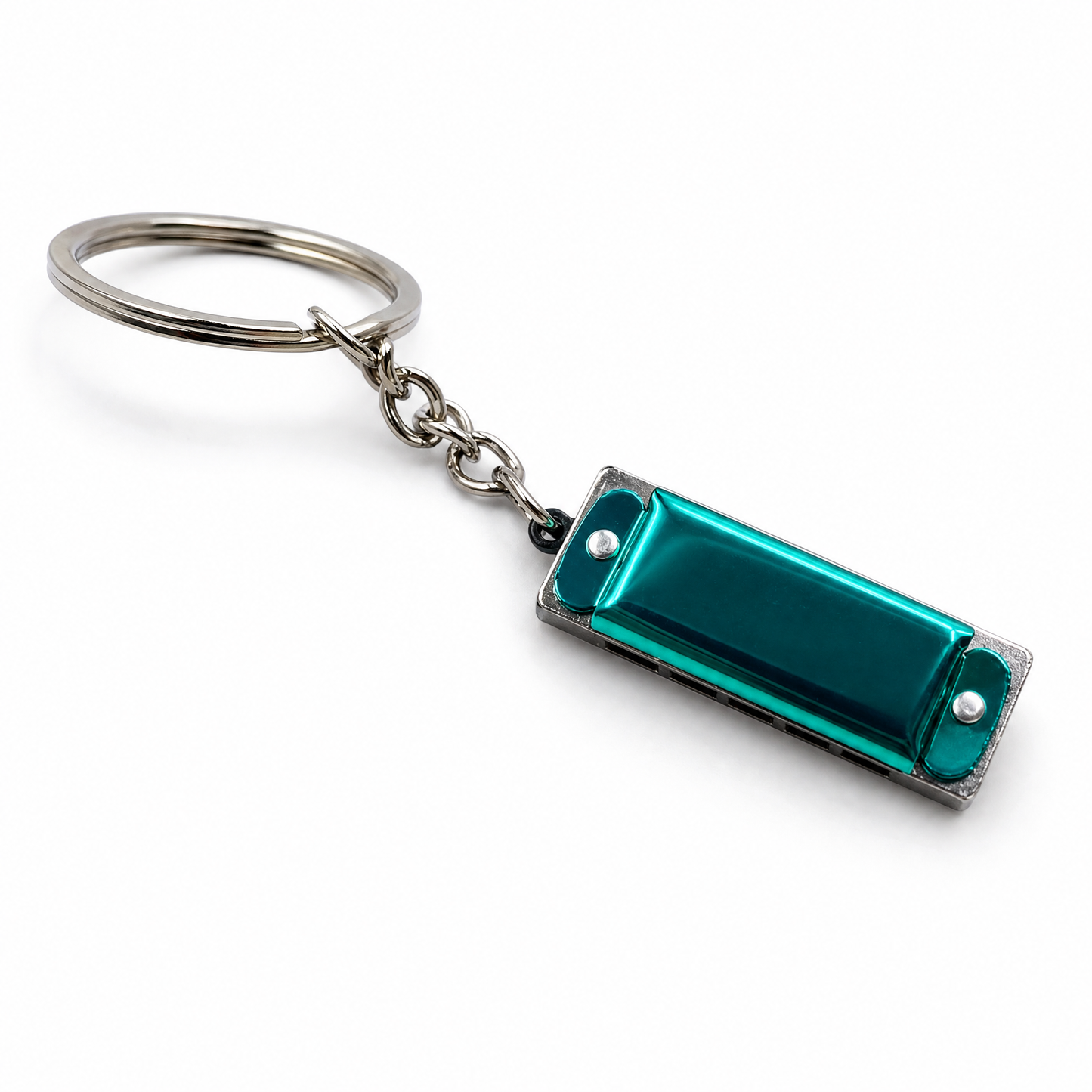 Multi-Colour Harmonica Keychain | Playable Mini Harmonica in 5 Colors