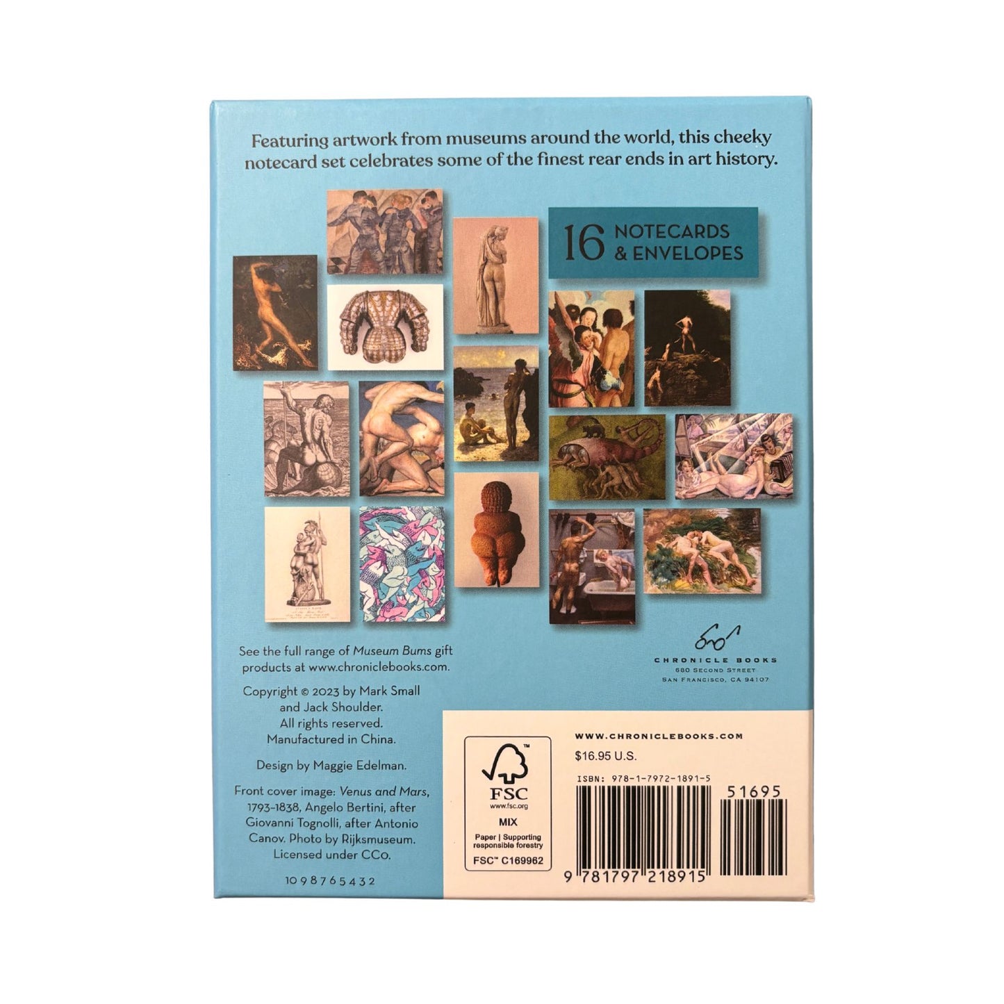 Museum Bums Notecards | Art History Lovers Cards with Envelopes