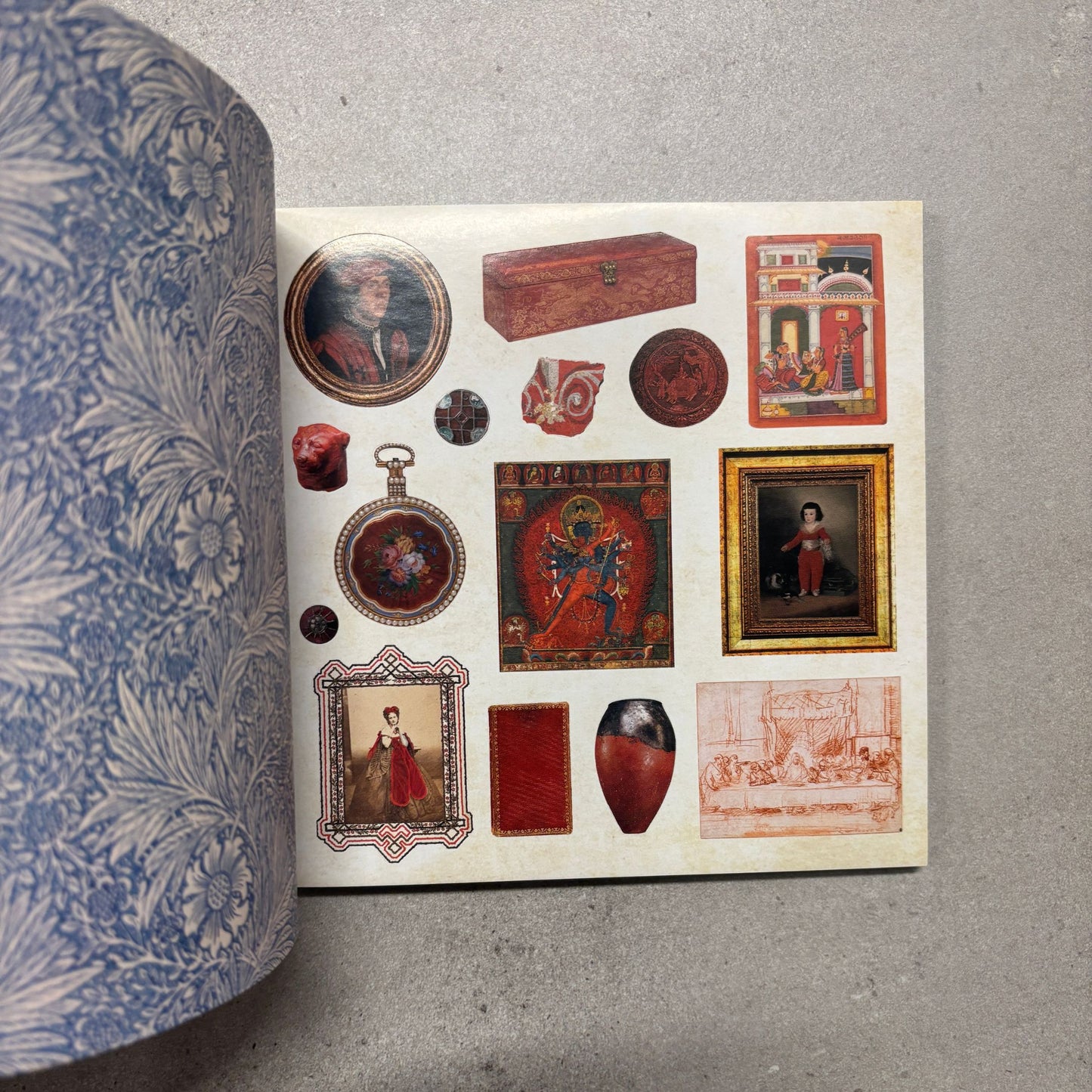 Museum Treasures Sticker Book | 740+ Fine Art Stickers on 50 Pages Featuring Masterpieces from Every Era