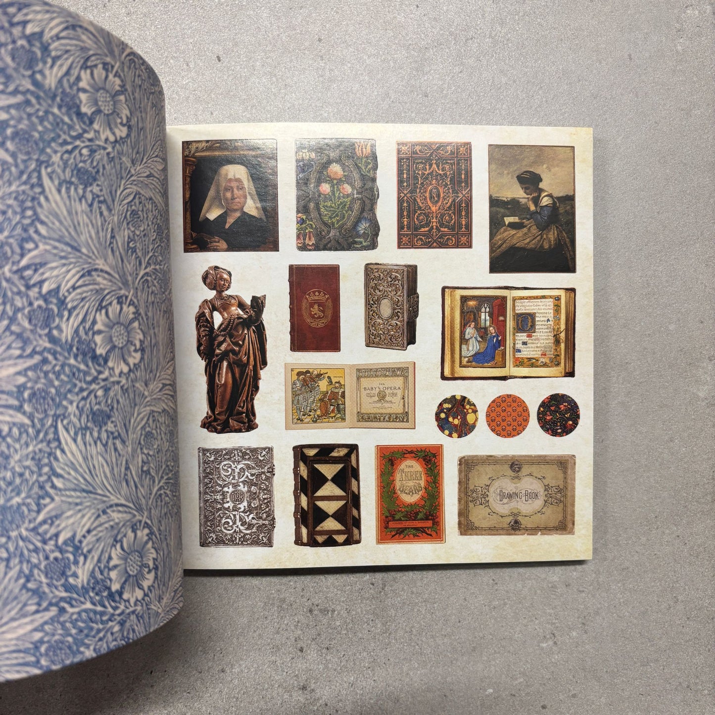 Museum Treasures Sticker Book | 740+ Fine Art Stickers on 50 Pages Featuring Masterpieces from Every Era