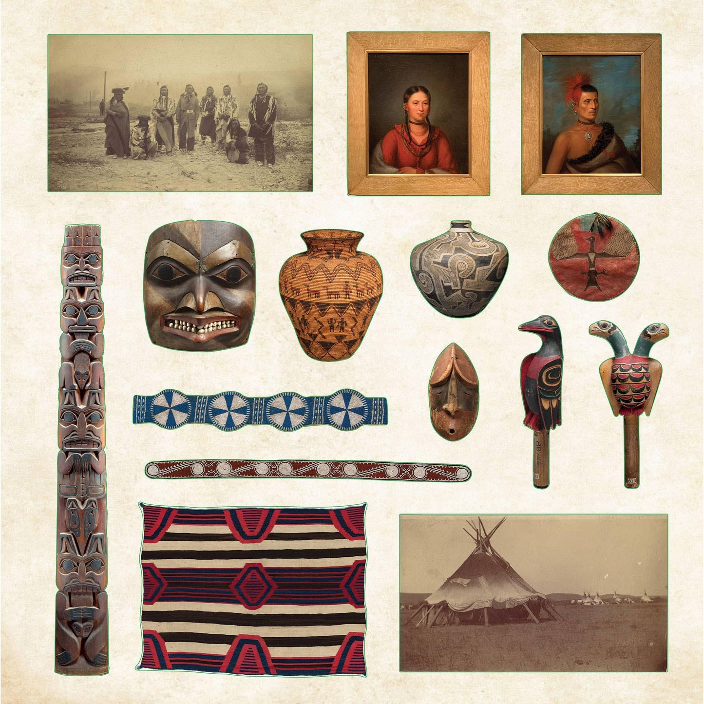 Museum Treasures Sticker Book | 740+ Fine Art Stickers on 50 Pages Featuring Masterpieces from Every Era