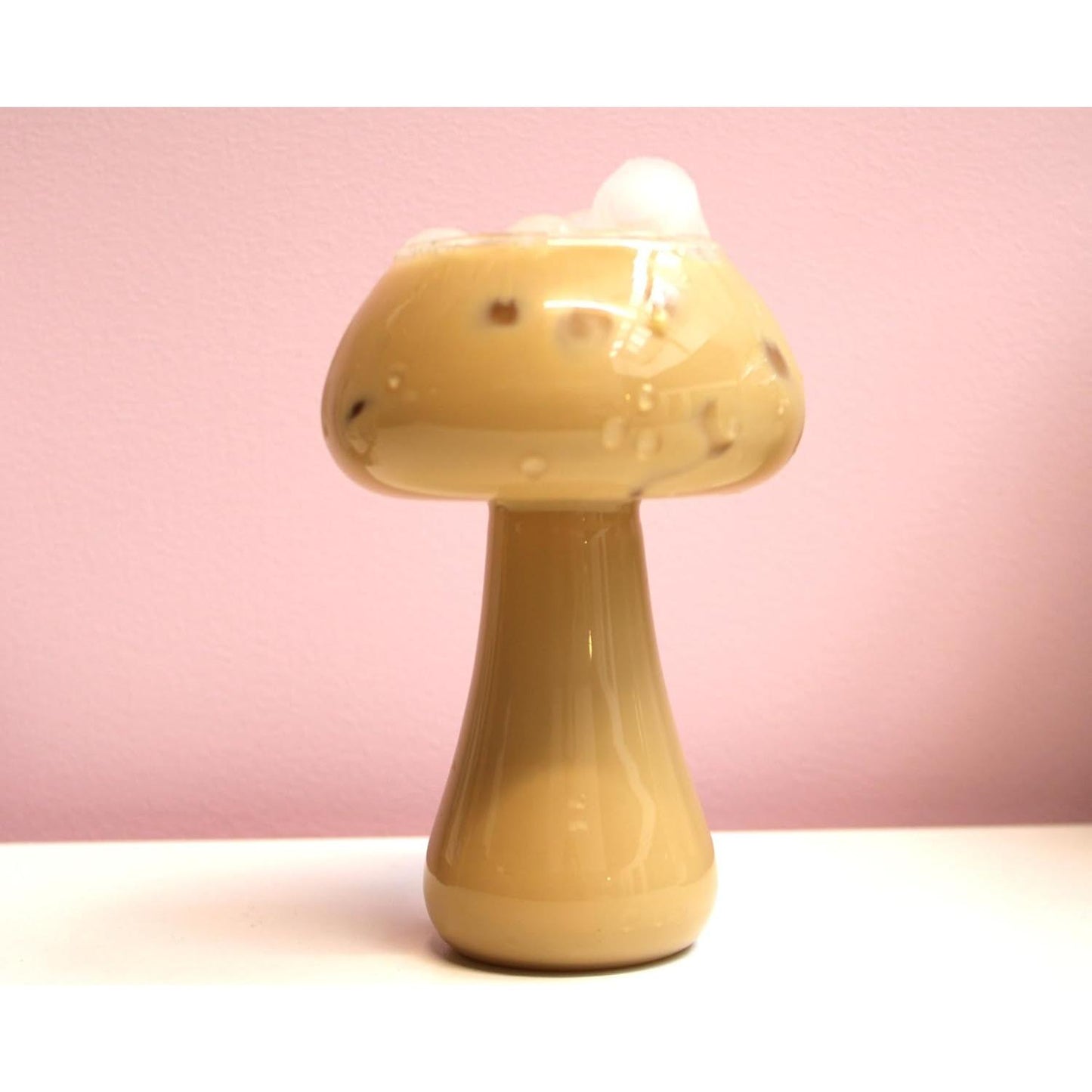 Mushroom Cocktail Glass | Retro Disco Glassware for Cocktails & Mocktails
