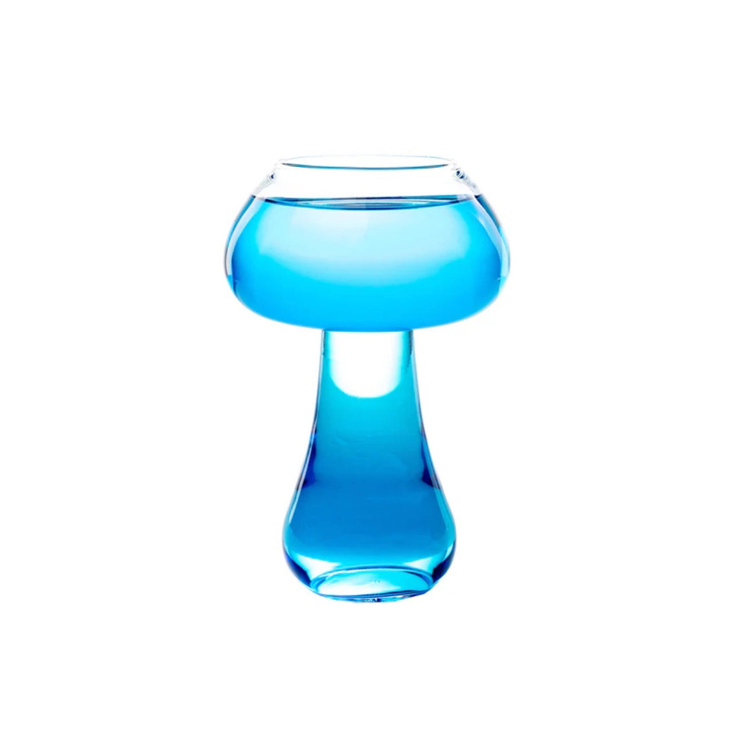 Mushroom Cocktail Glass | Retro Disco Glassware for Cocktails & Mocktails
