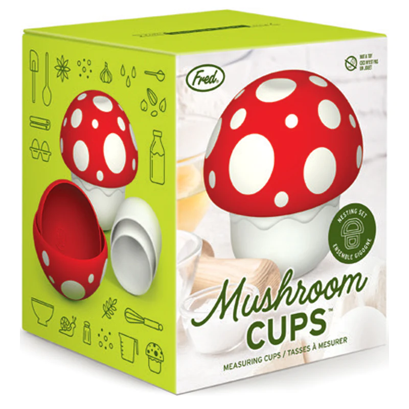 Fred Mushroom Measuring Cups