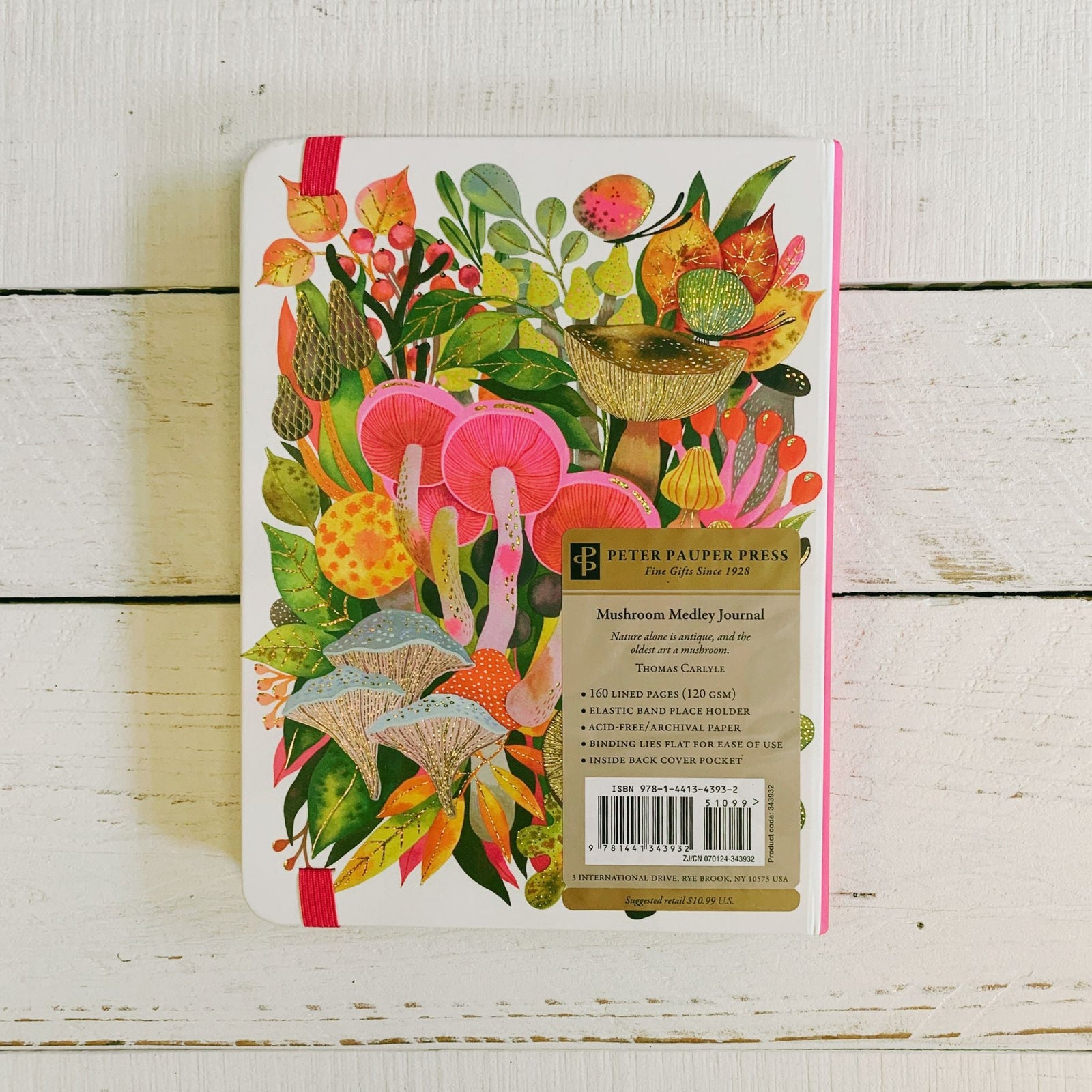 Mushroom Medley Journal | Whimsical Forest Garden Notebook