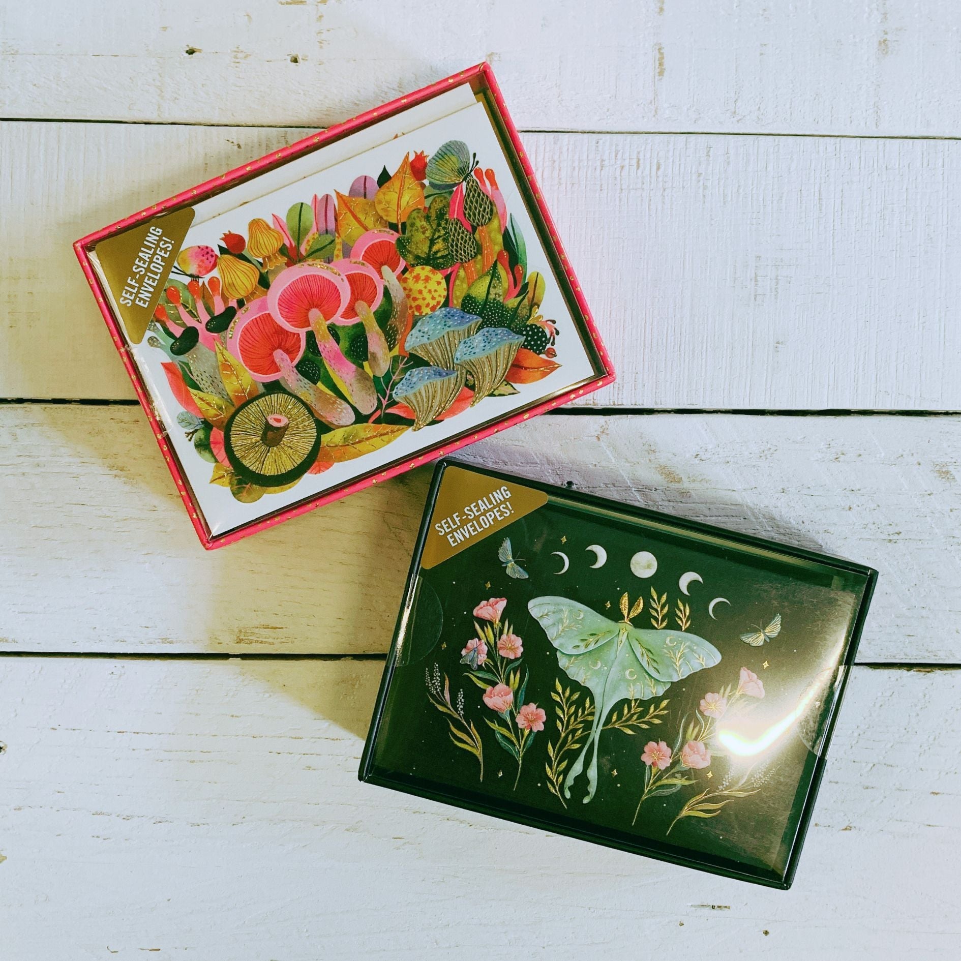 Mushroom Medley Note Cards | Garden Forest | 14 Note Cards