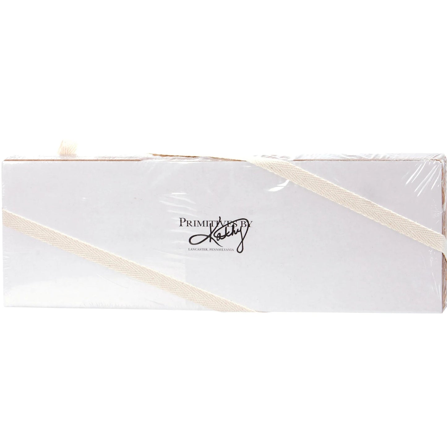 White box featuring Primitives by Kathy logo 