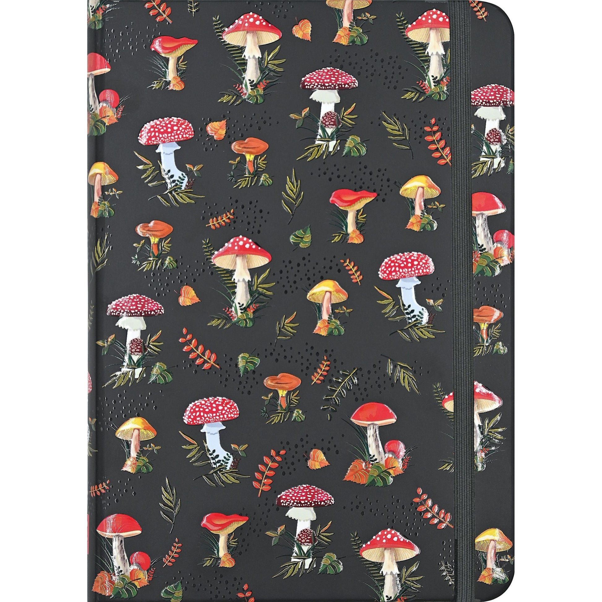 Mushrooms Journal | Embossed Toadstool Notebook