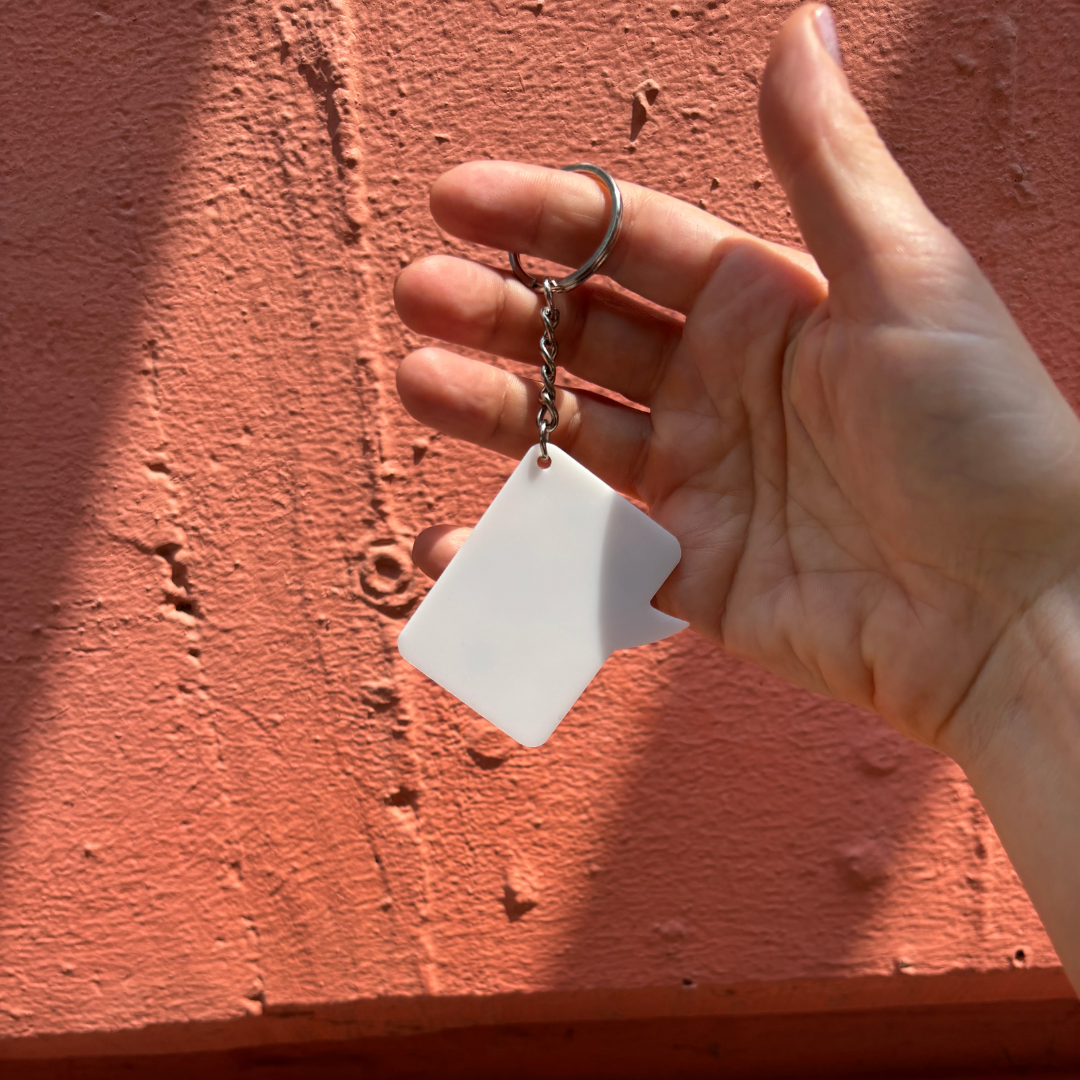 My Blood Type Is Coffee Keychain-Creative Brands-The Bullish Store
