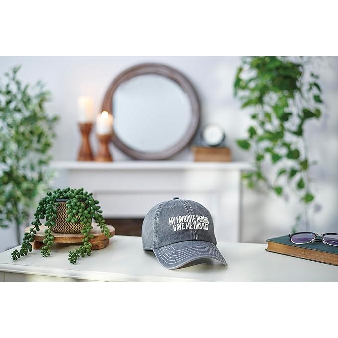 My Favorite Person Stonewashed Back Baseball Cap | Unisex Fathers Day Dad Gift