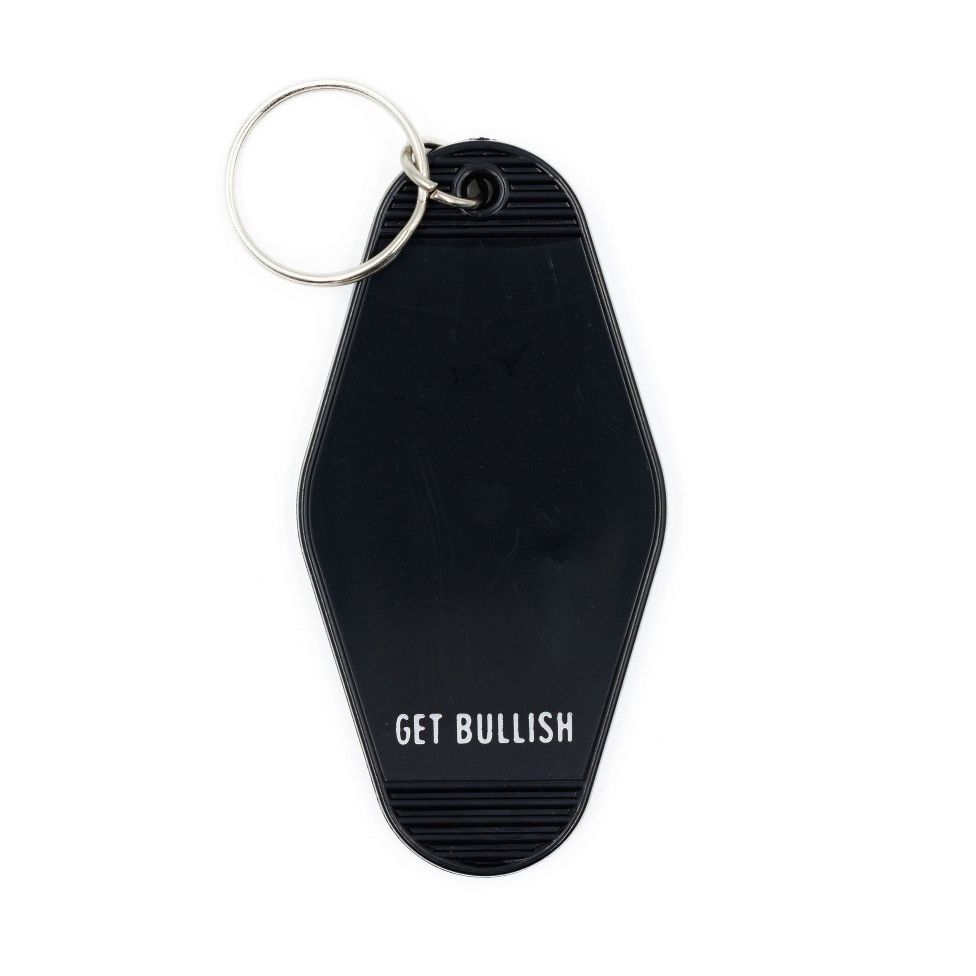 My First Crush Was Dana Scully Motel Style Keychain in Black