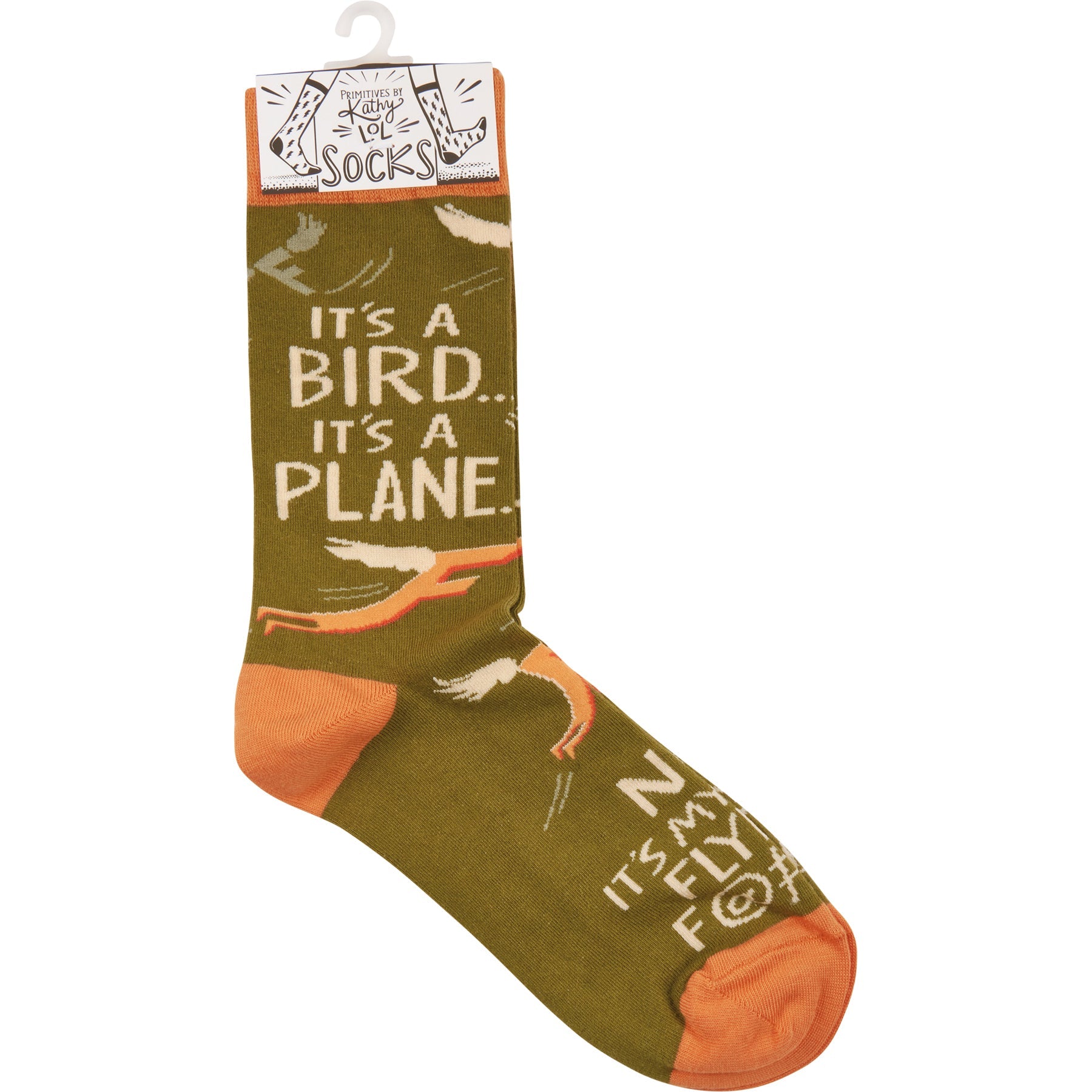 My Last Flying F@#* Socks | Colorful Novelty Unisex Socks