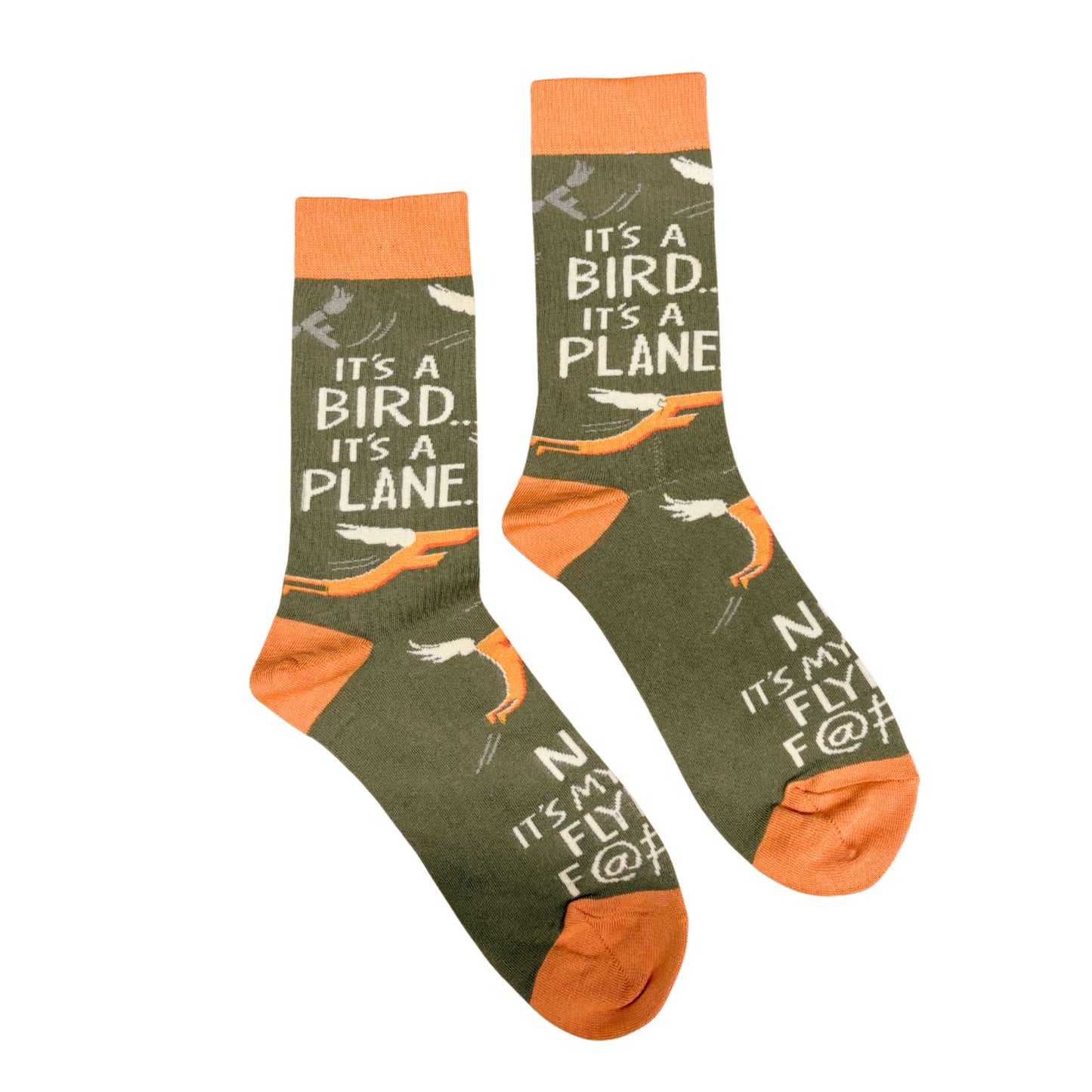 My Last Flying F@#* Socks | Colorful Novelty Unisex Socks | Gift for Her