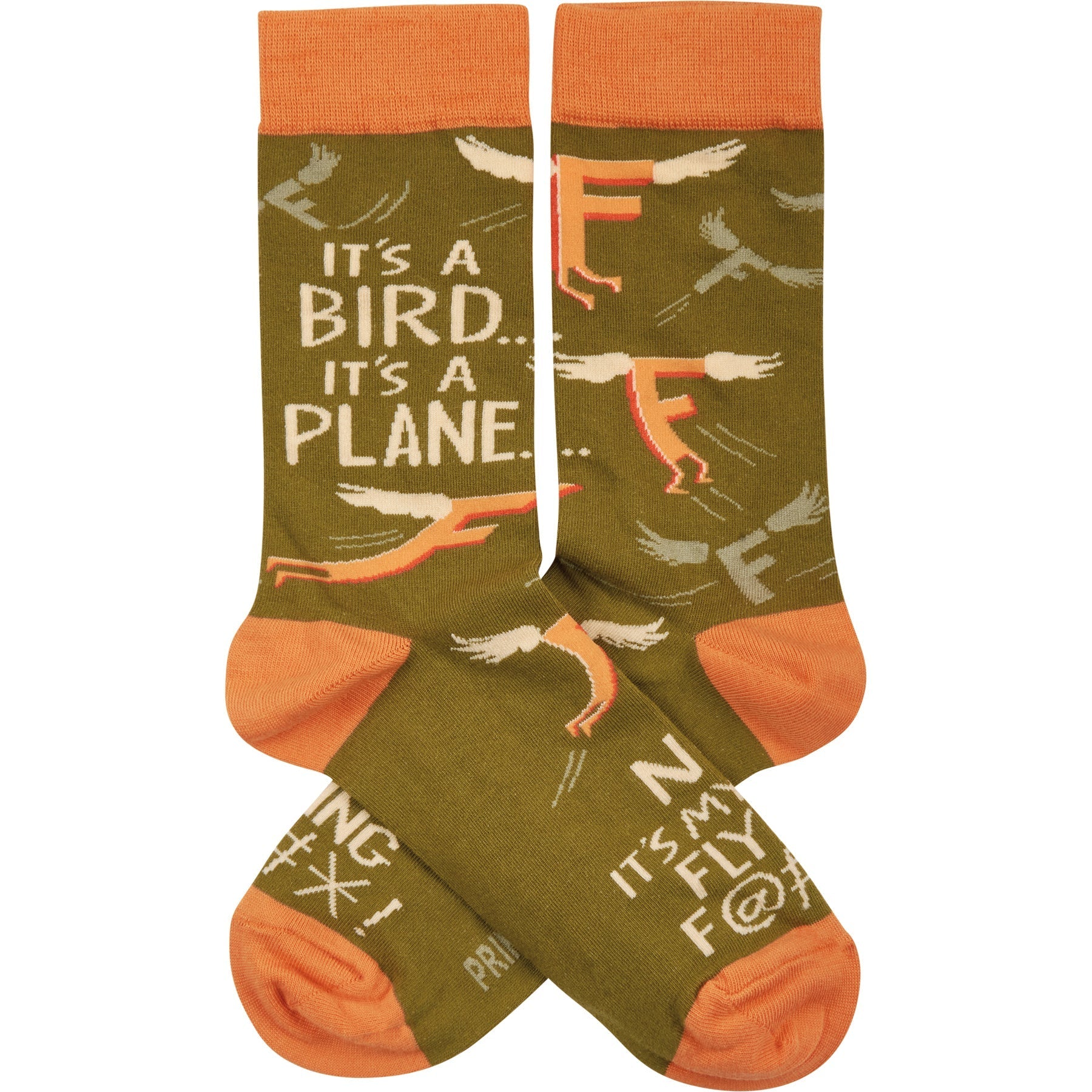 My Last Flying F@#* Socks | Colorful Novelty Unisex Socks | Gift for Her