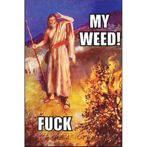 My Weed! Fuck Fridge Magnet | 2" x 3" | Refrigerator Magnet