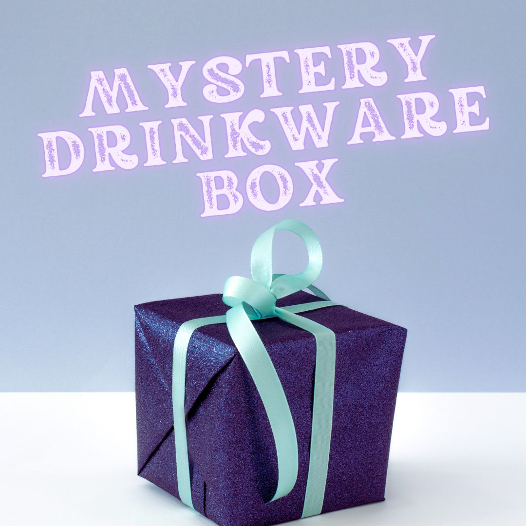Mystery Drinkware Mugs, Tumblers, and Wine Glasses Box 🍷☕️🥤