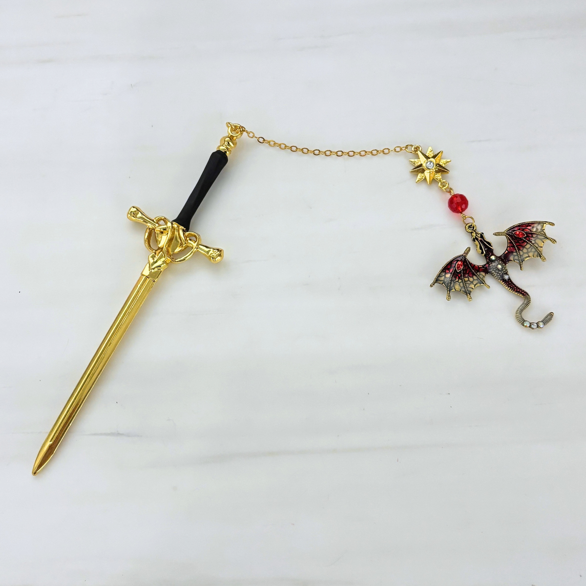 Mystical Dragon Sword Letter Opener
