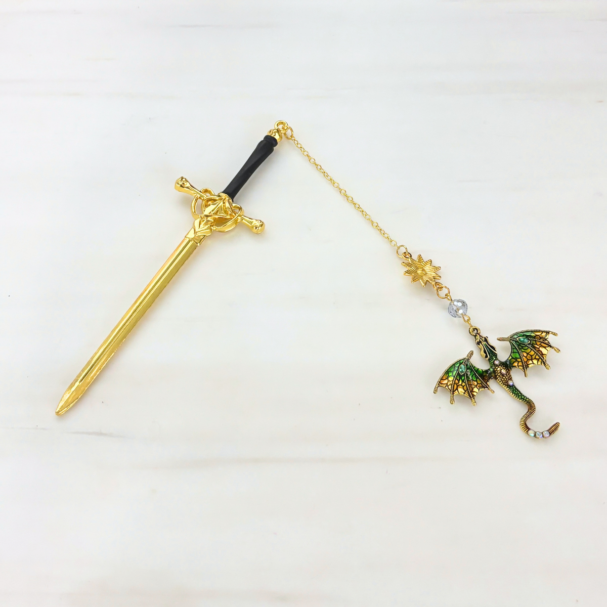 Mystical Dragon Sword Letter Opener