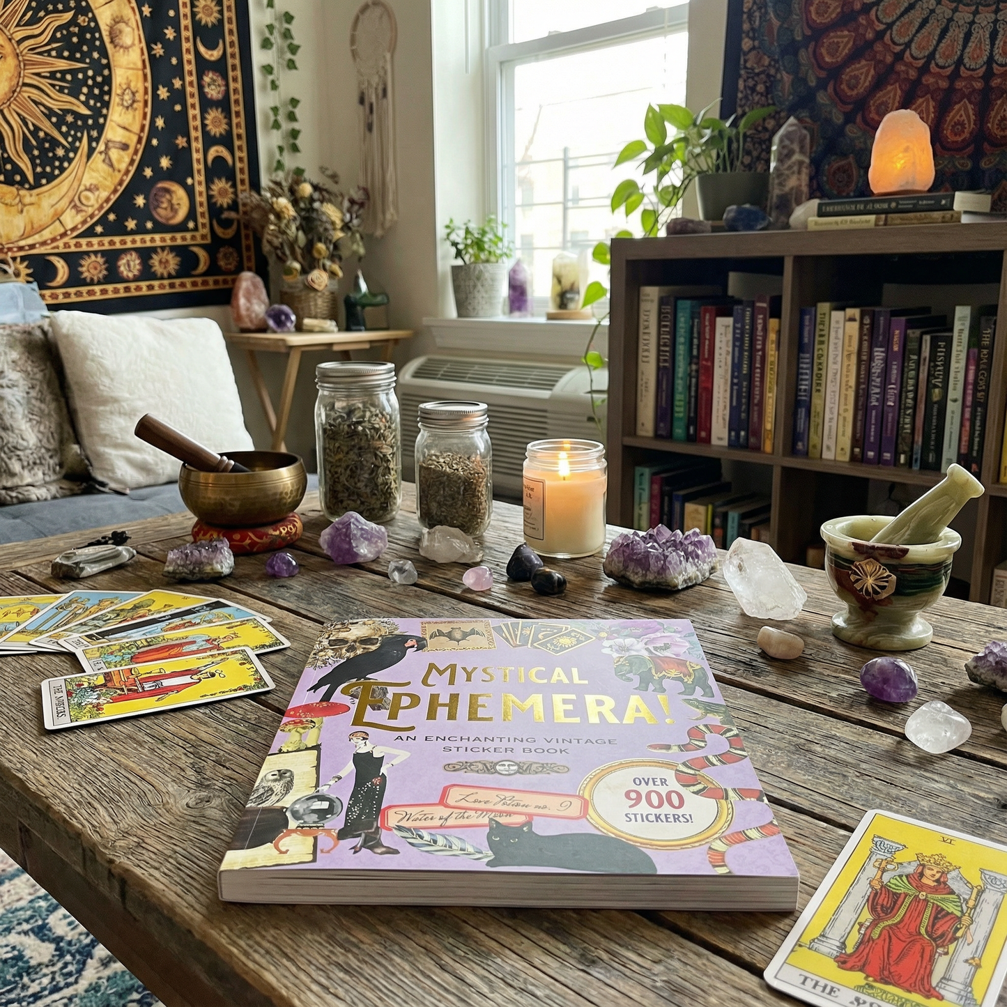 Mystical Ephemera Stickers | An Enchanting Vintage Sticker Book | Over 900 Decals