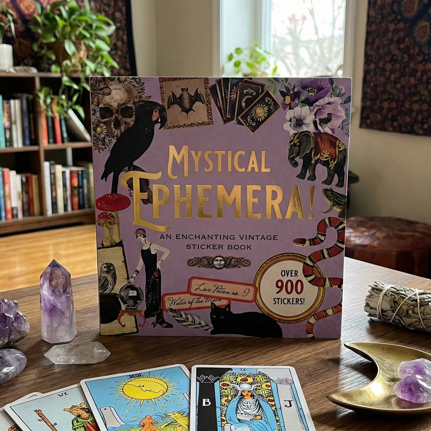 Mystical Ephemera Stickers | An Enchanting Vintage Sticker Book | Over 900 Decals