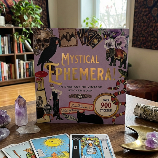 Mystical Ephemera Stickers | An Enchanting Vintage Sticker Book | Over 900 Decals