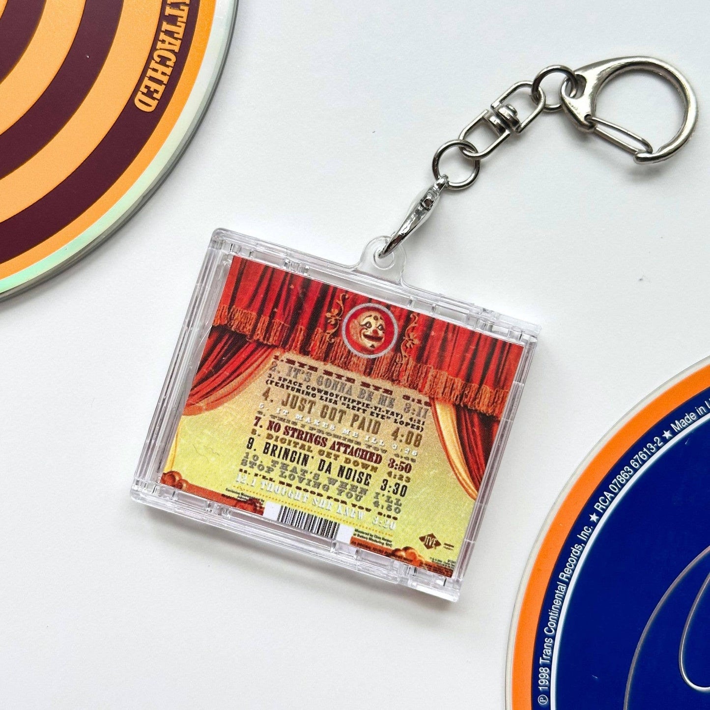 NSYNC "Bye Bye Bye" Mini CD Case Keychain