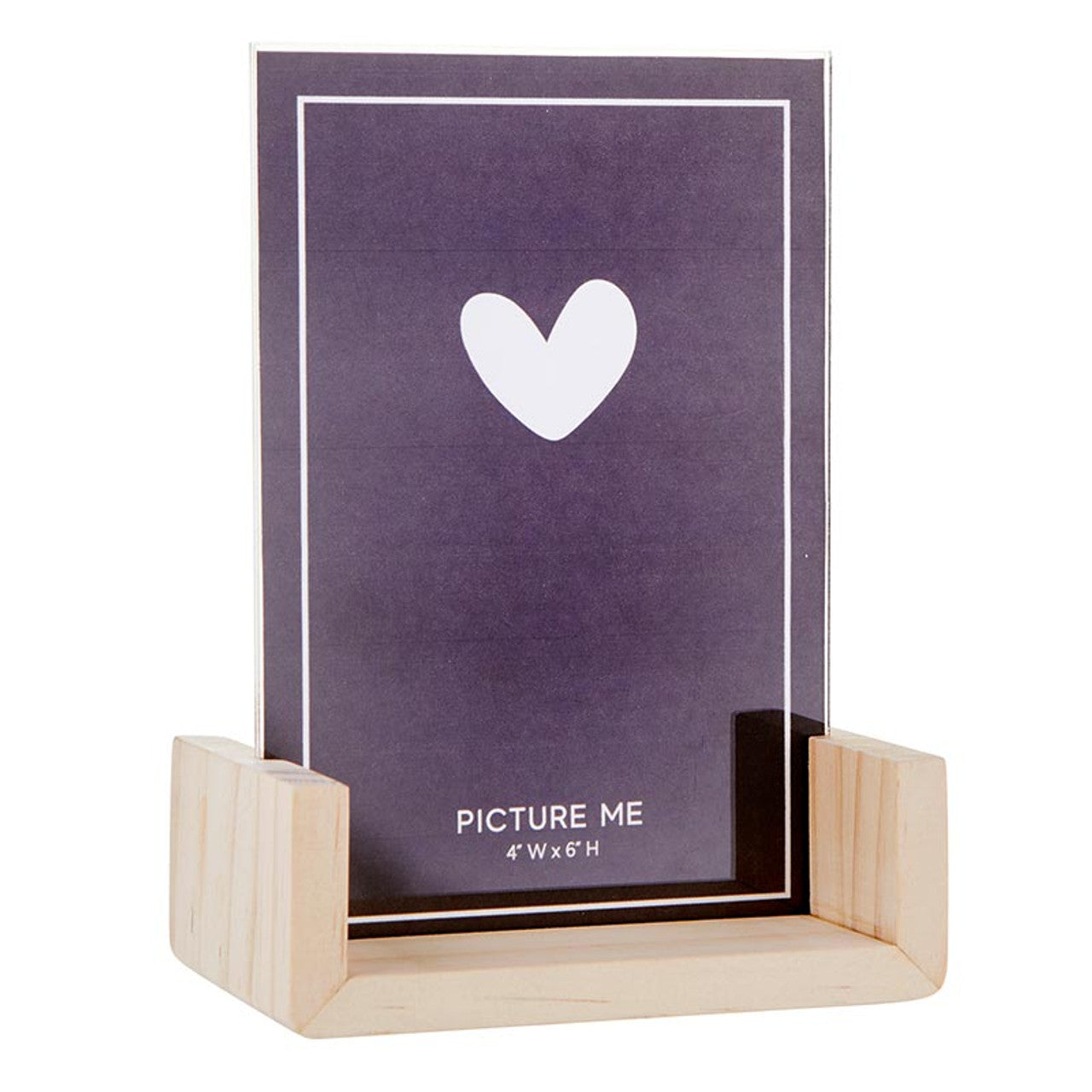 Natural Paulownia Wood Picture Frame | 4" x 6"