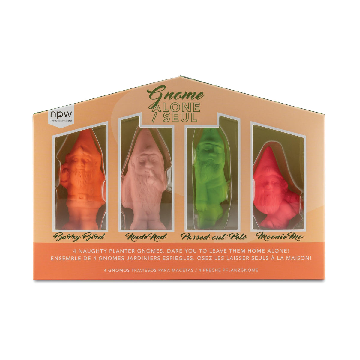 Naughty Gnomes 4 Pack - front