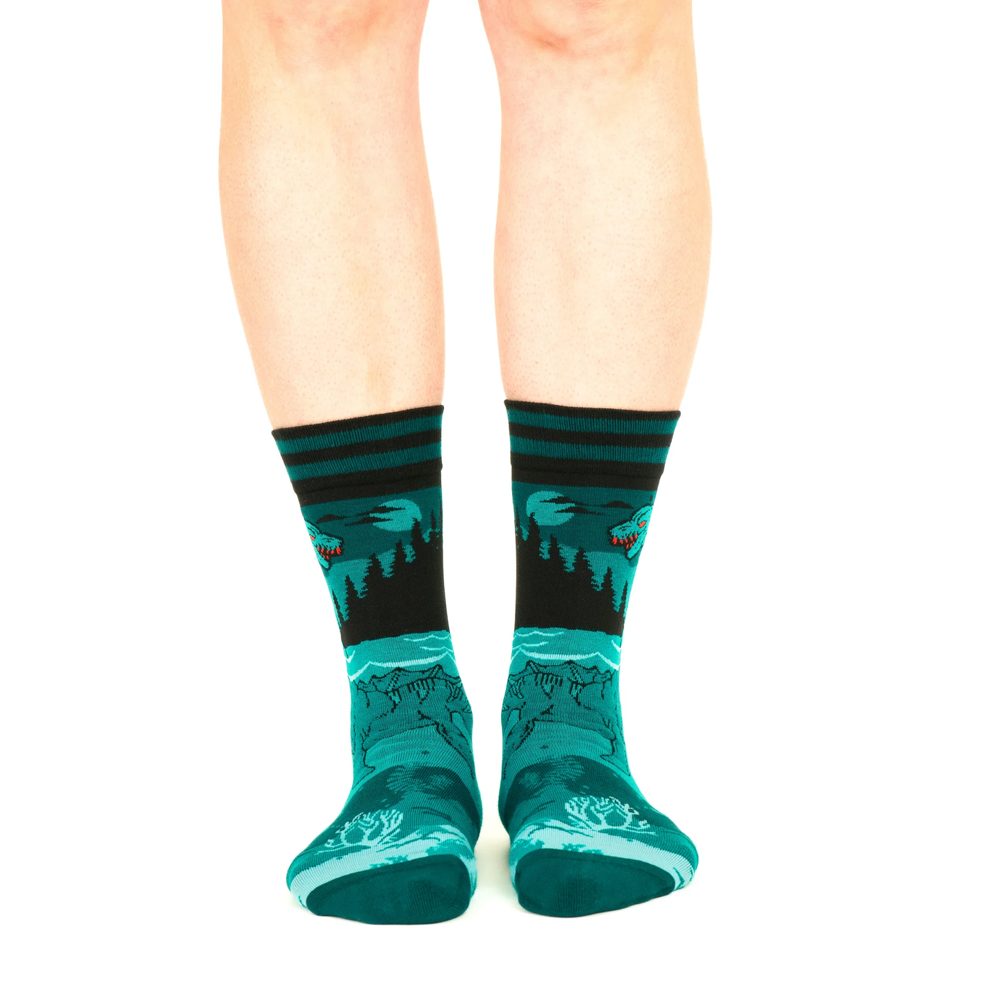 Nessie Crew Socks | Loch Ness Monster