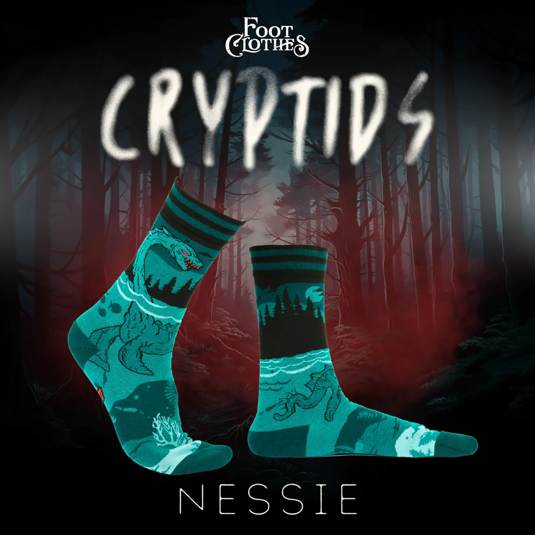 Nessie Crew Socks | Loch Ness Monster