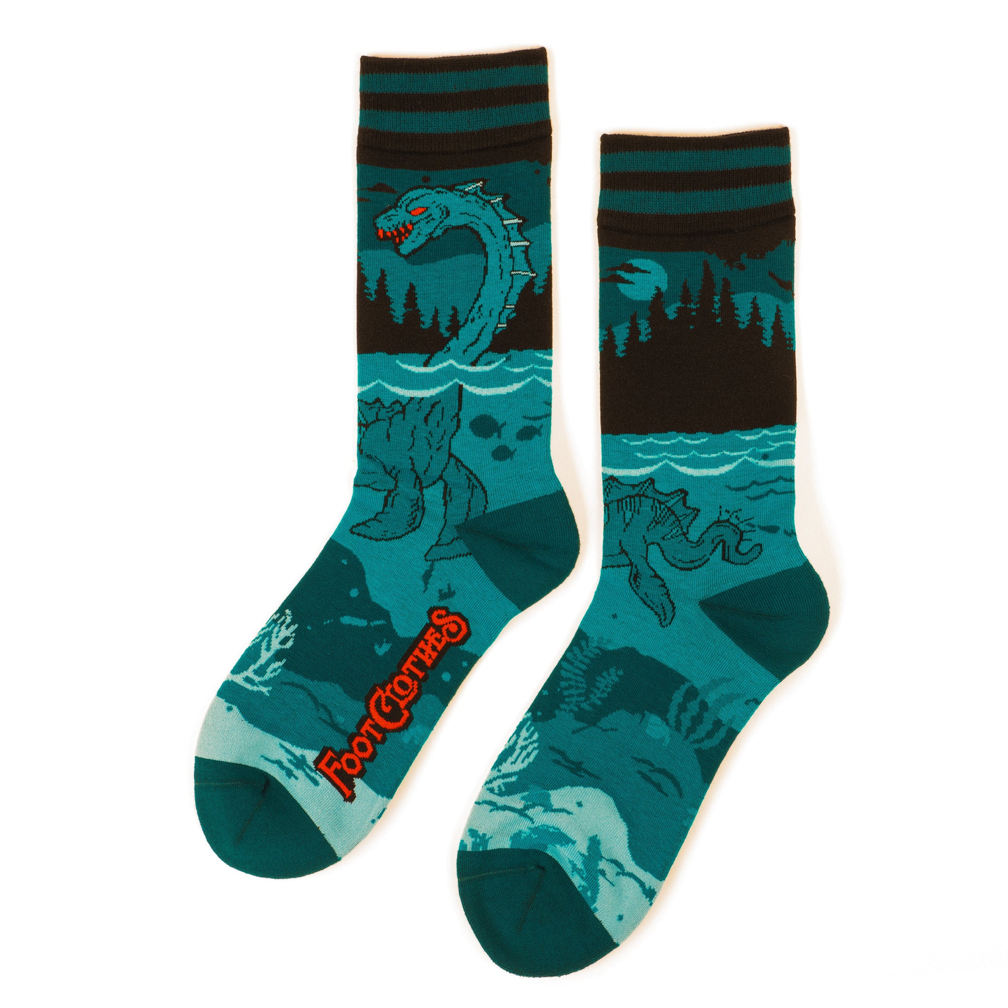 Nessie Crew Socks | Loch Ness Monster