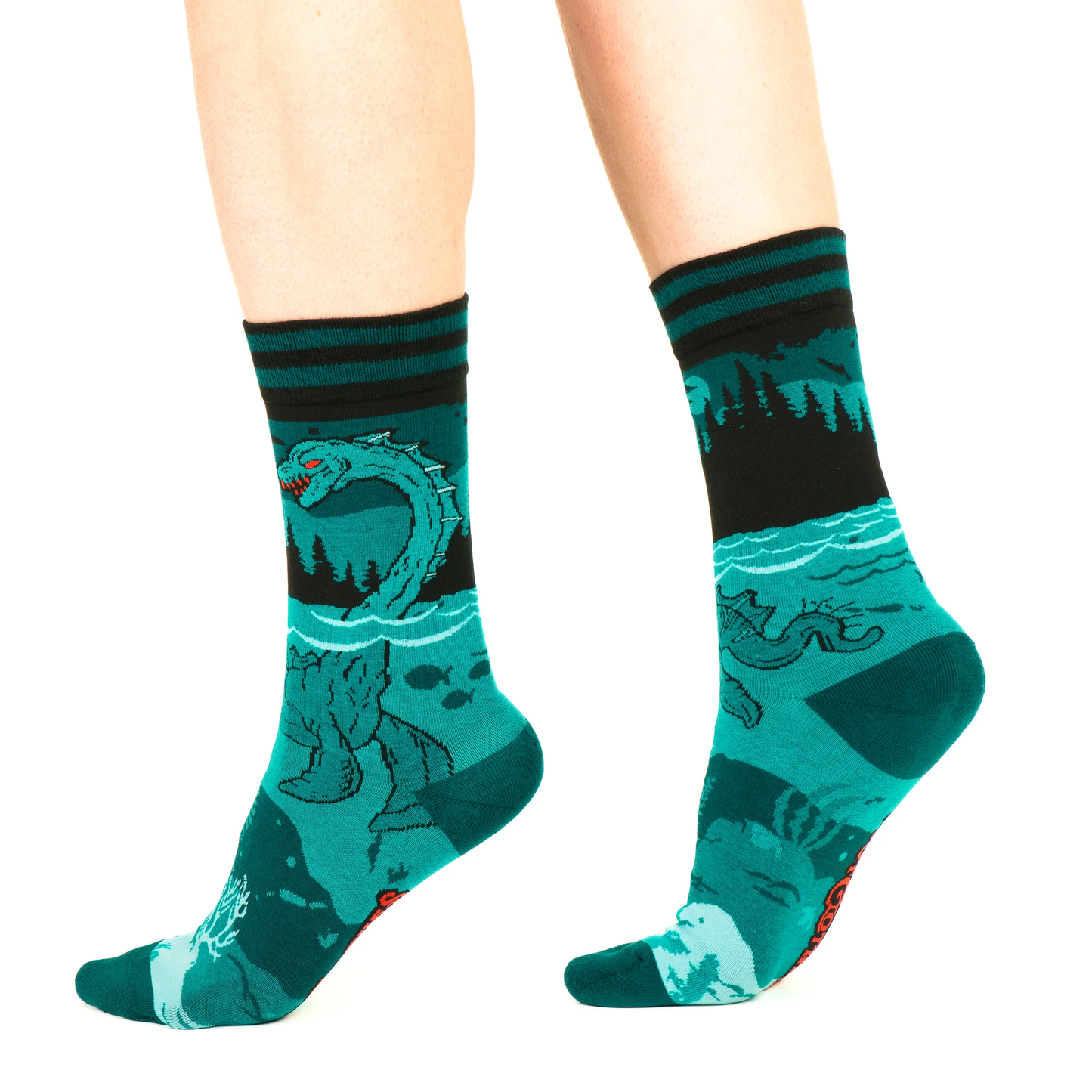 Nessie Crew Socks | Loch Ness Monster