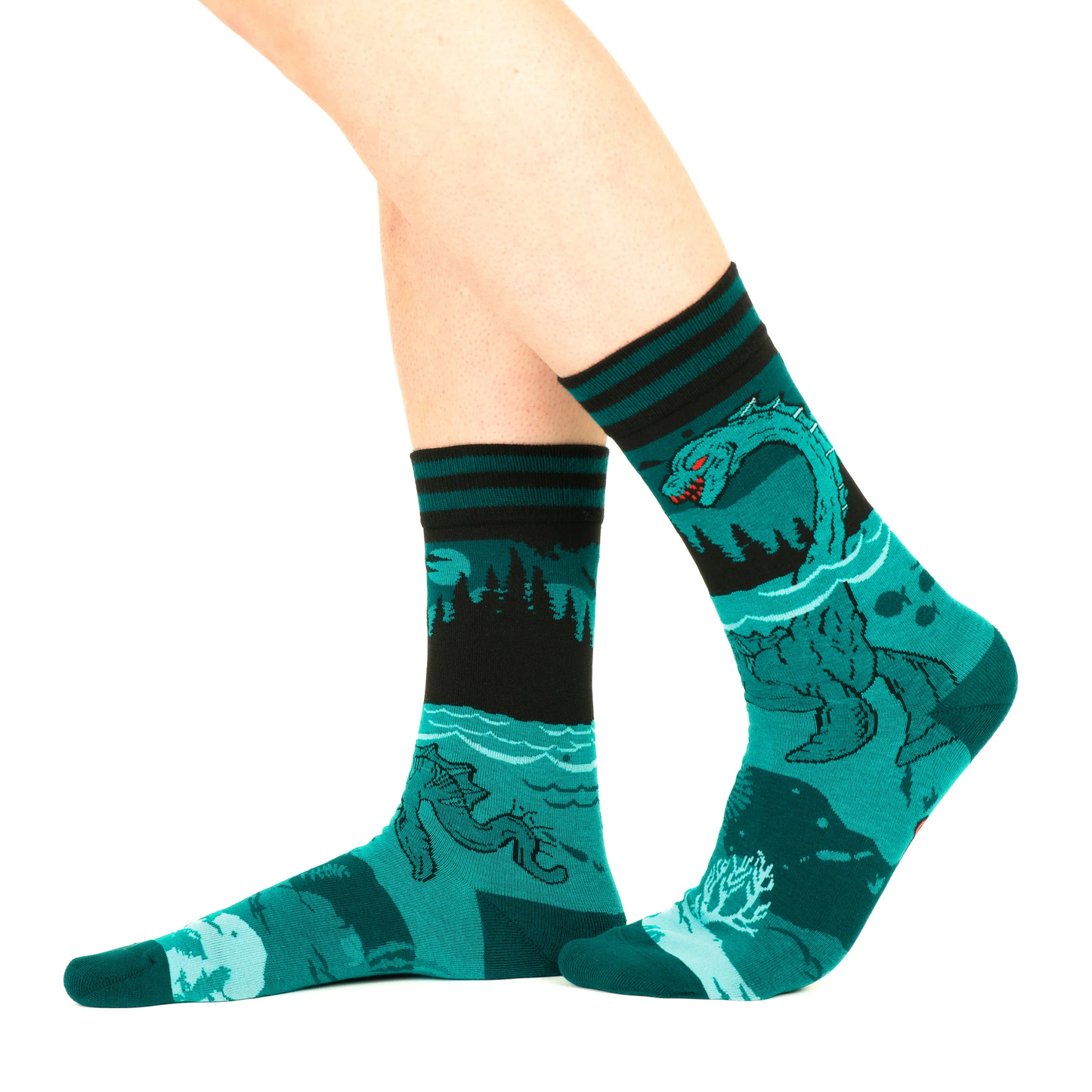 Nessie Crew Socks | Loch Ness Monster
