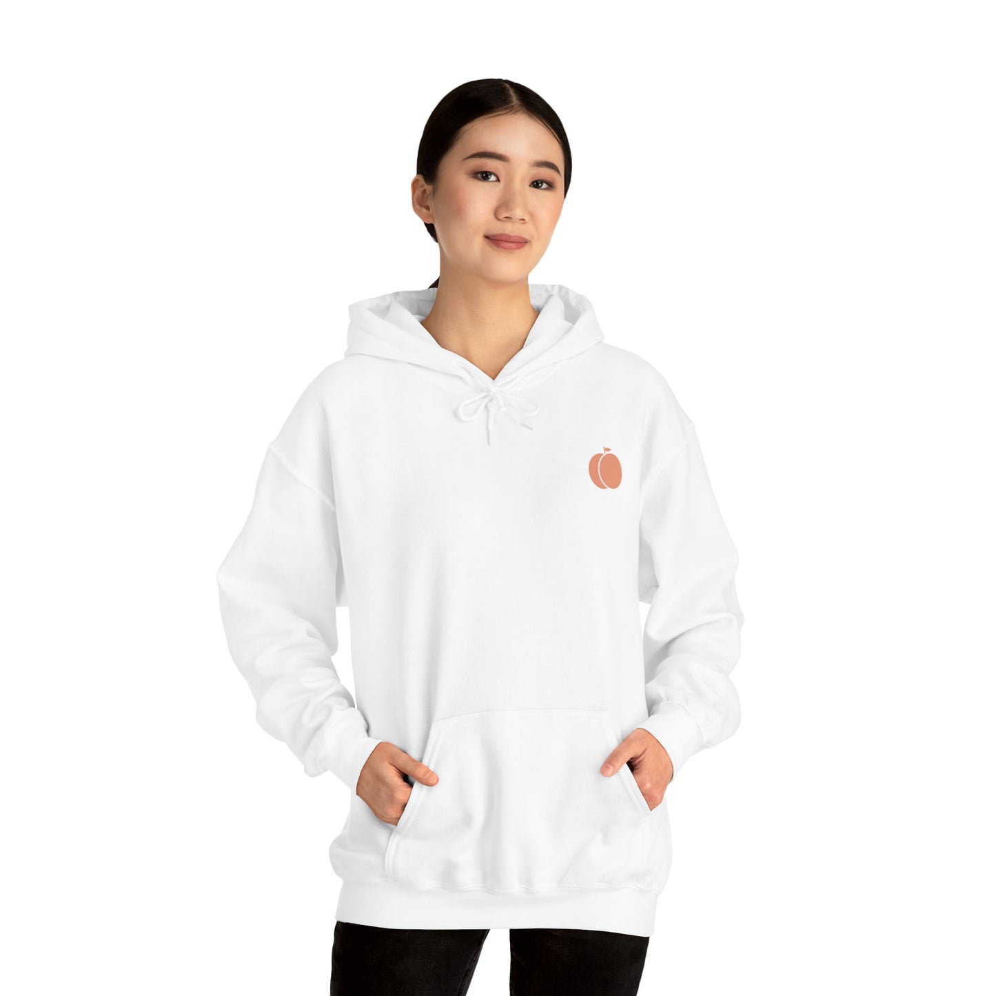 Never Half Ass, Always Use Your Full Ass Unisex Heavy Blend™ Hooded Sweatshirt Sizes S-5XL