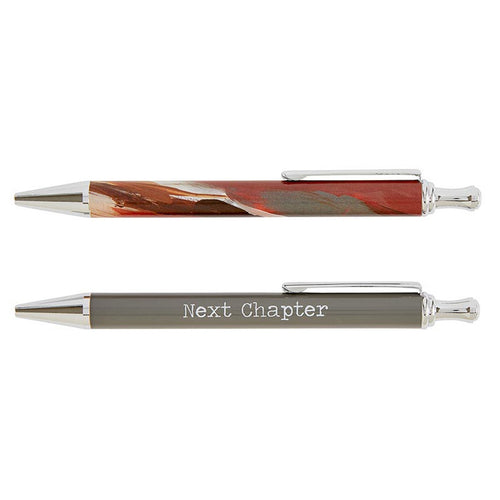 Next Chapter Pen Set | Giftable Stylish Ballpoint Pens in Box | Refillable