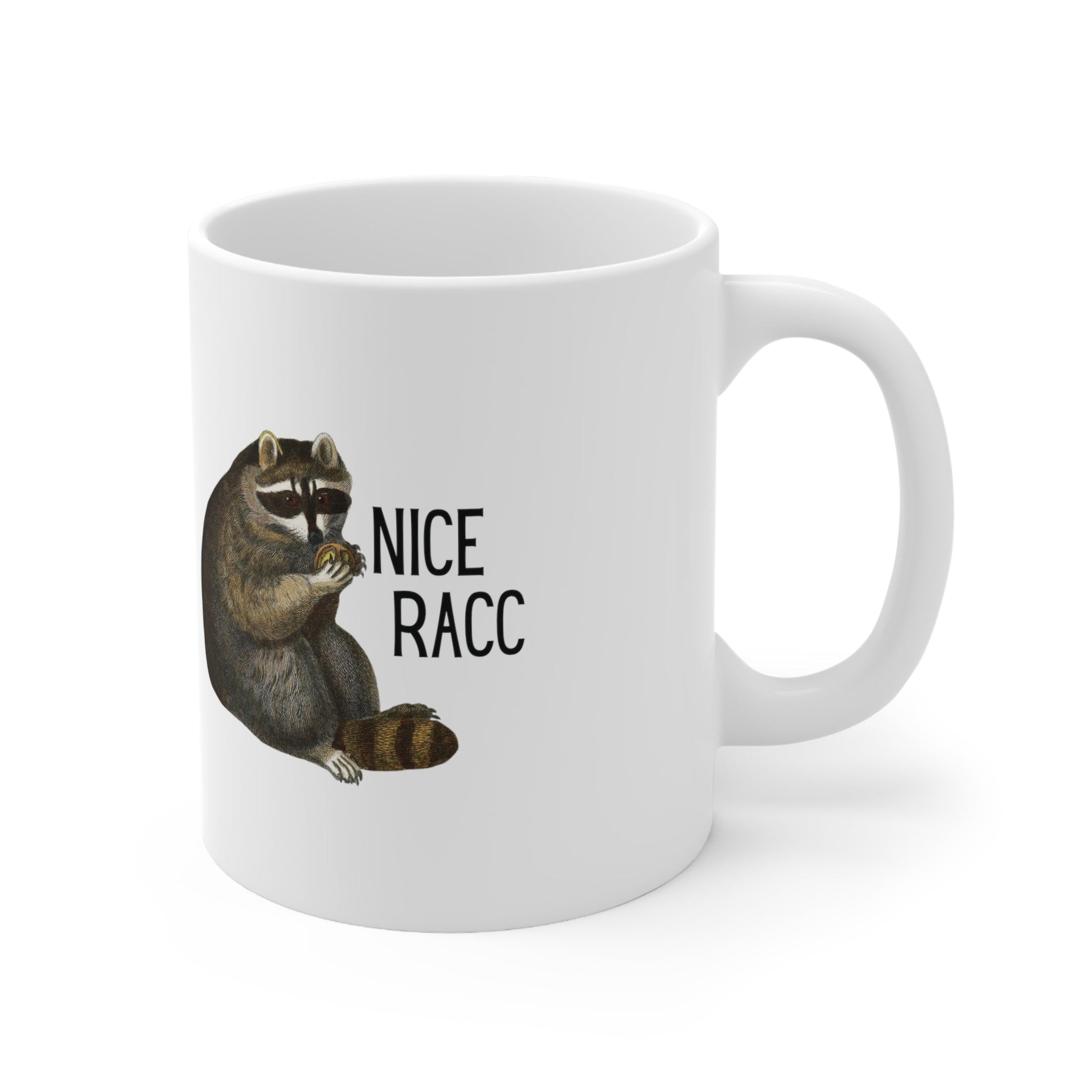 Nice Racc Ceramic Mug 11oz