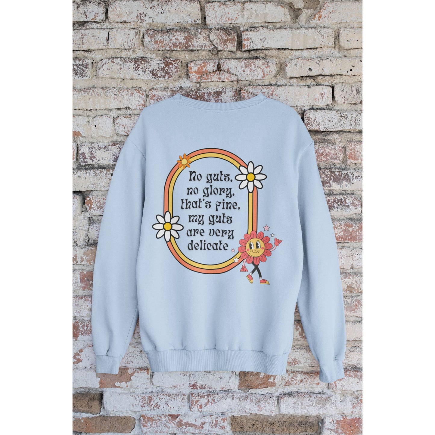 No Guts, No Glory Unisex Heavy Blend™ Crewneck Sweatshirt Sizes SM-5XL | Plus Size Available