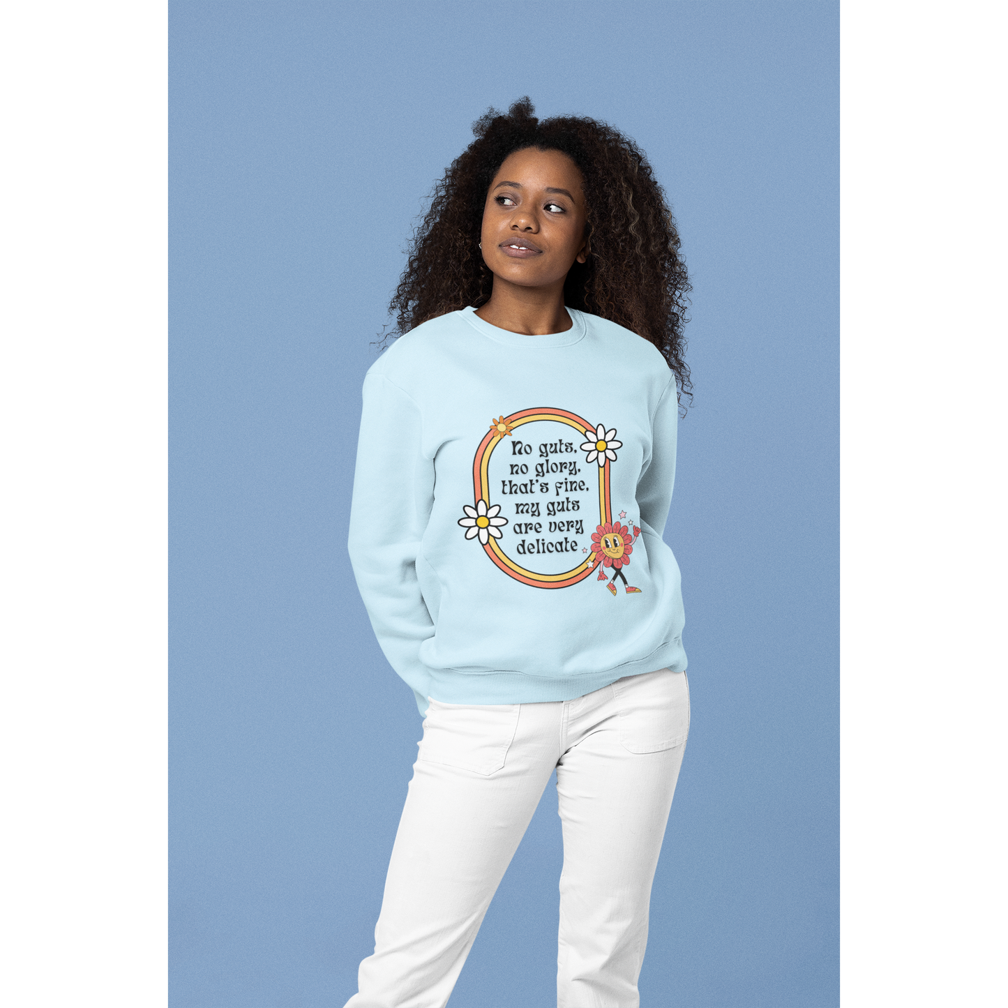 No Guts, No Glory Unisex Heavy Blend™ Crewneck Sweatshirt Sizes SM-5XL | Plus Size Available