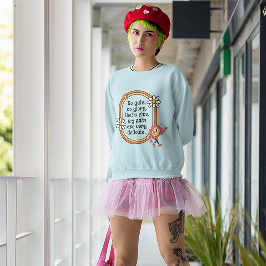 No Guts, No Glory Unisex Heavy Blend™ Crewneck Sweatshirt Sizes SM-5XL | Plus Size Available