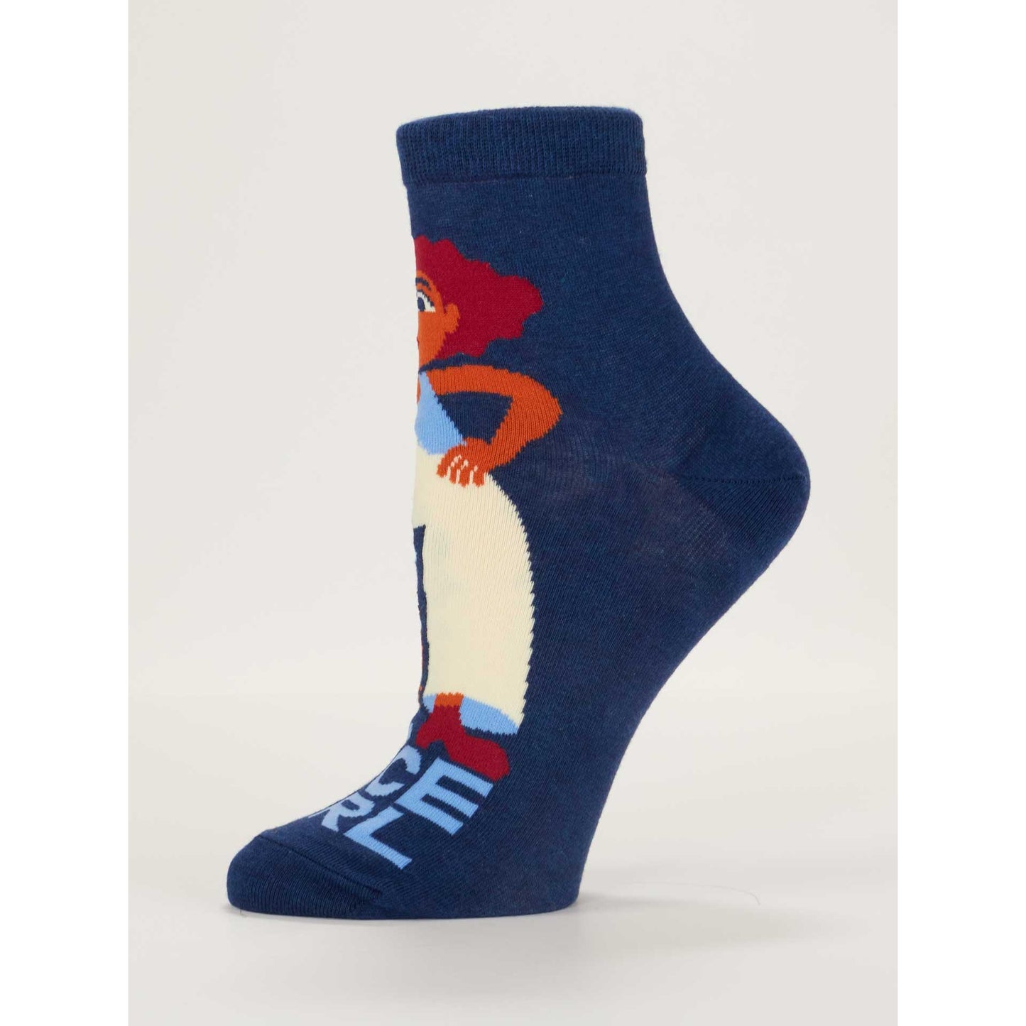 No More Mr. Nice Girl Women's Ankle Socks | BlueQ at GetBullish