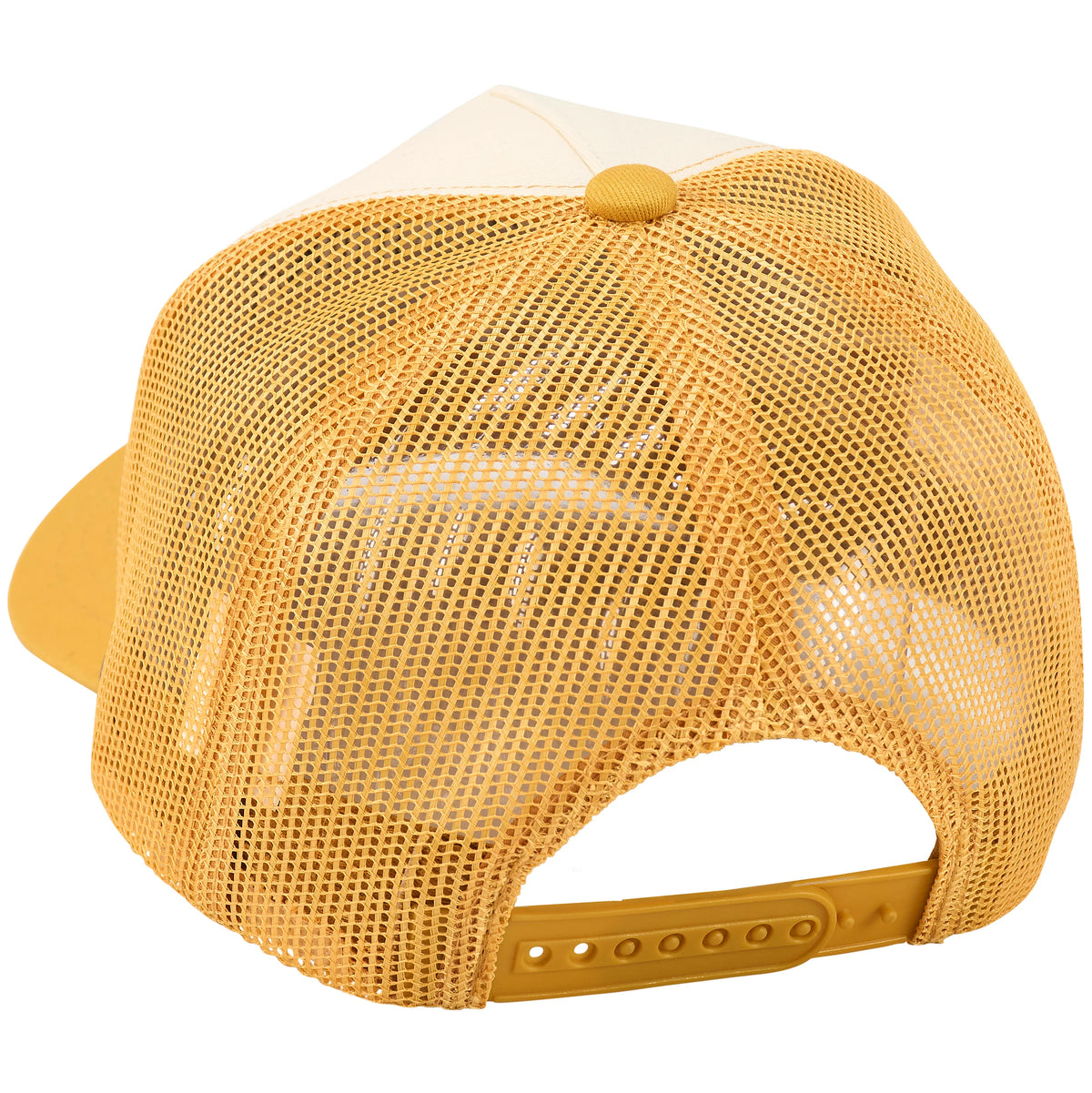 Not Slim Kinda Shady Trucker Hat | Yellow & Cream-Primitives by Kathy-The Bullish Store