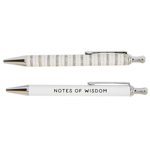 Notes Of Wisdom Pen Set | Giftable Pens in Box | Refillable