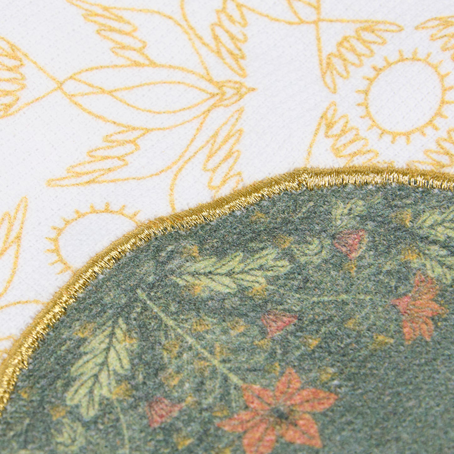 Nouveau Crane Cotton Kitchen Towel | Bird Pattern Hand Tea Dish Cloth | 20" x 28"