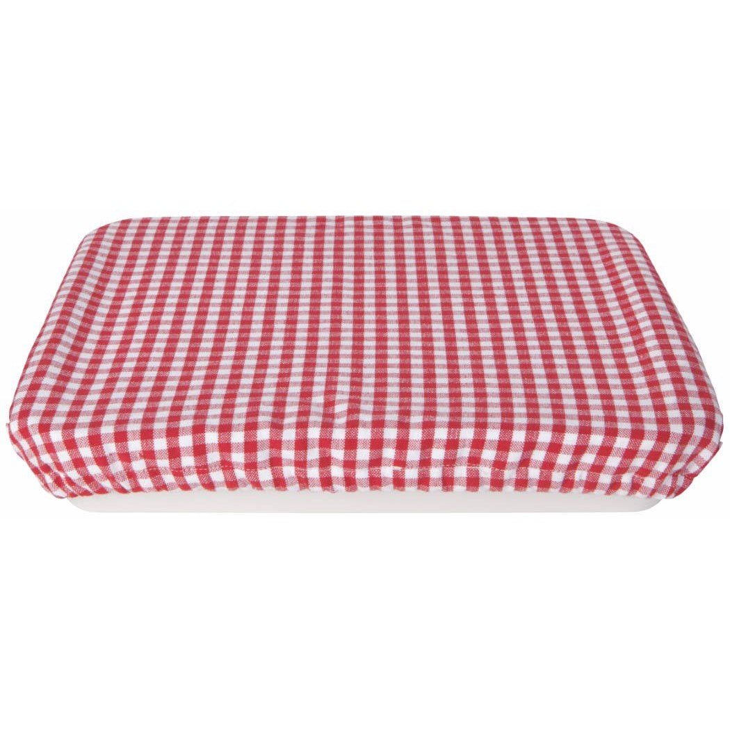 Now Designs Gingham Baking Dish Cover 9" x 13" | Reusable Cloche