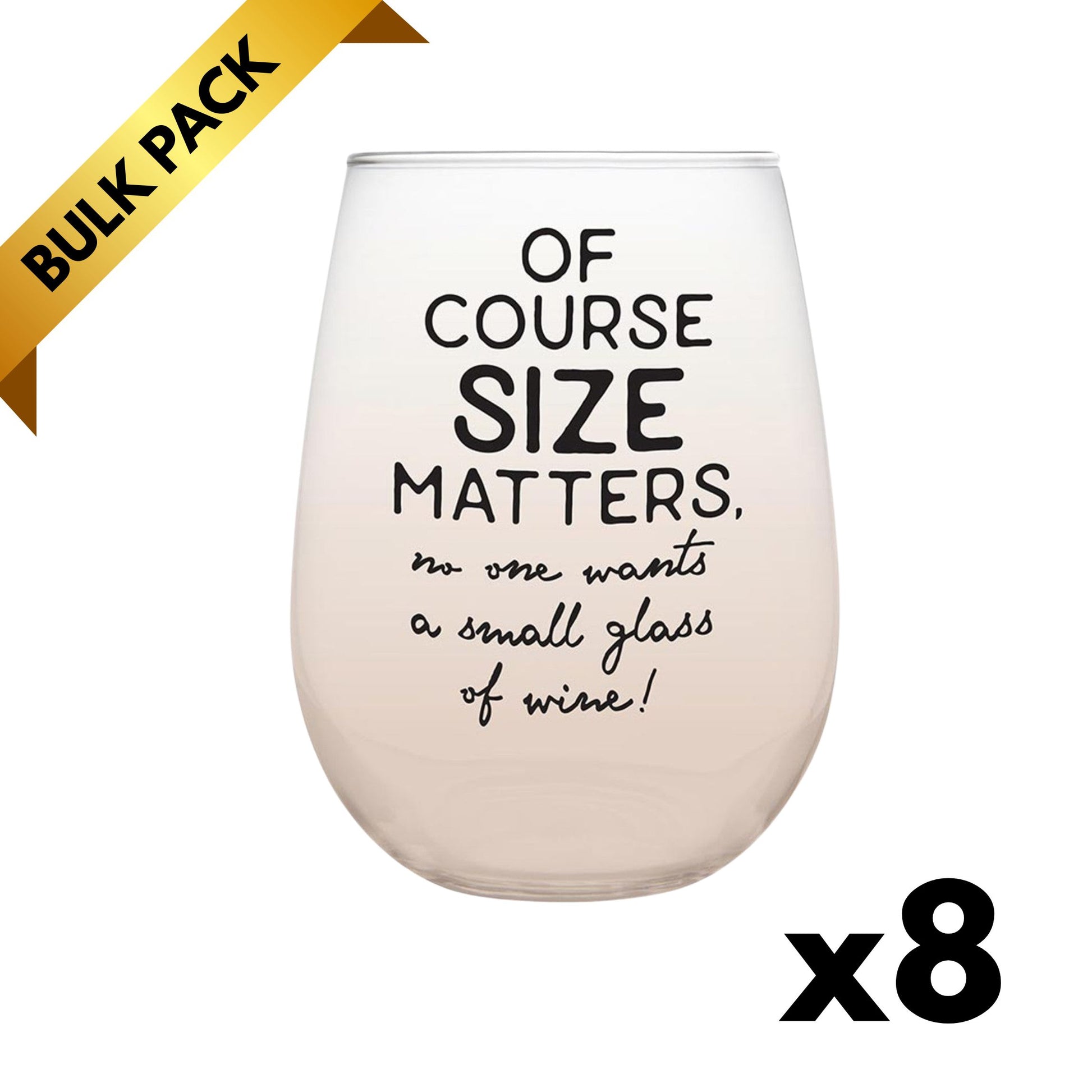 Of Course Size Matters — Bulk Lot of 8 (Gifting, Events & Resale)-Slant-The Bullish Store