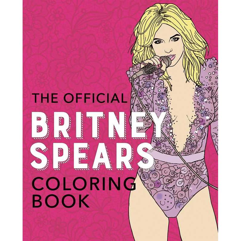 Official Britney Spears Coloring Book | Princess of Pop Colouring Pads | 80 Pages